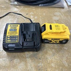 DeWalt DCB115 Charger + 20V MAX XR 5.0Ah Battery