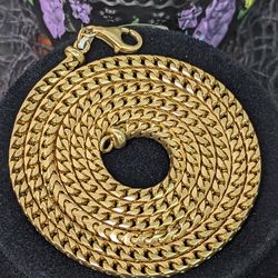 14kt 30 Inch Heavy Serpentine Chain (Chain Only)