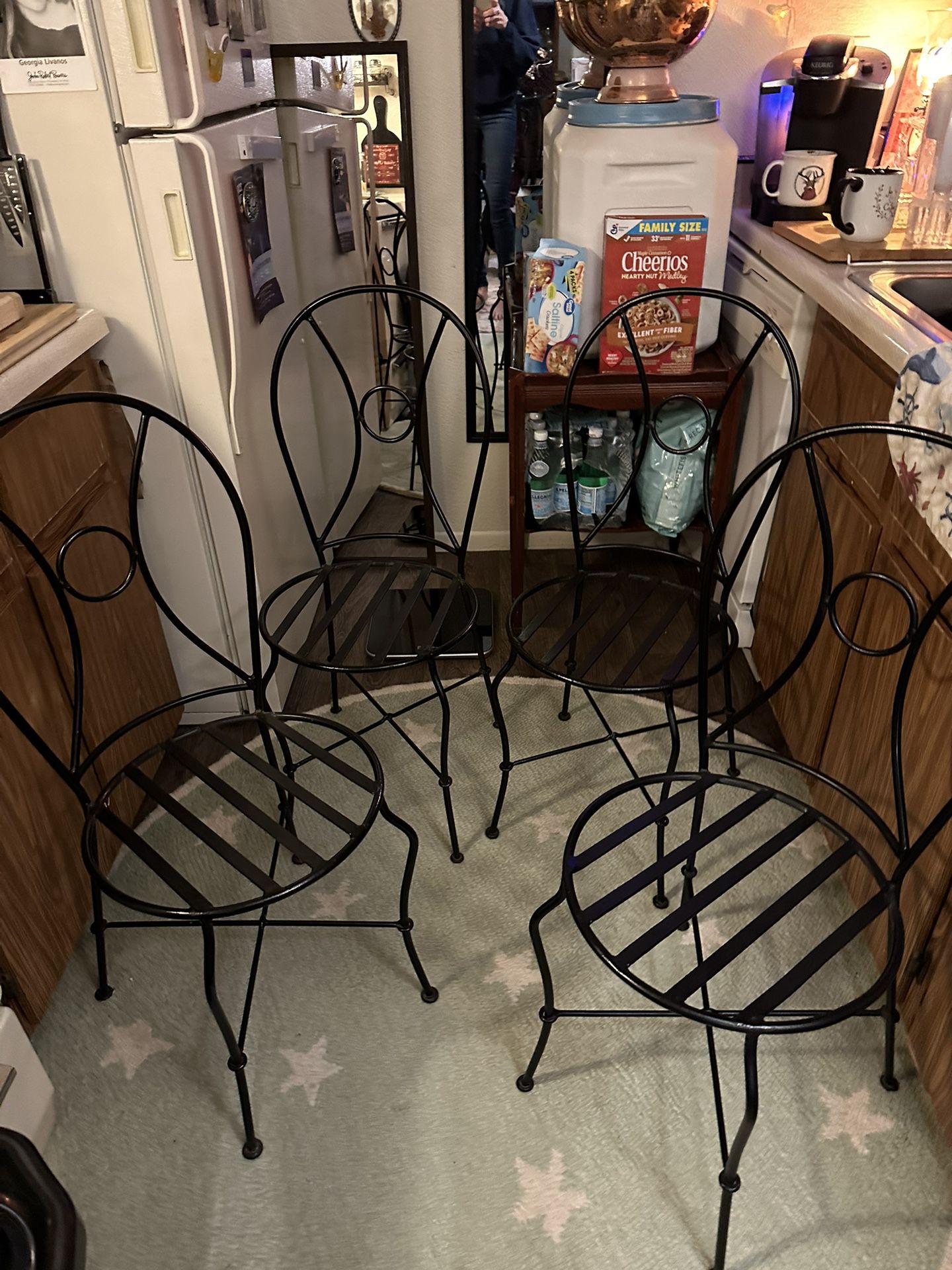 For Metal, Iron Chairs
