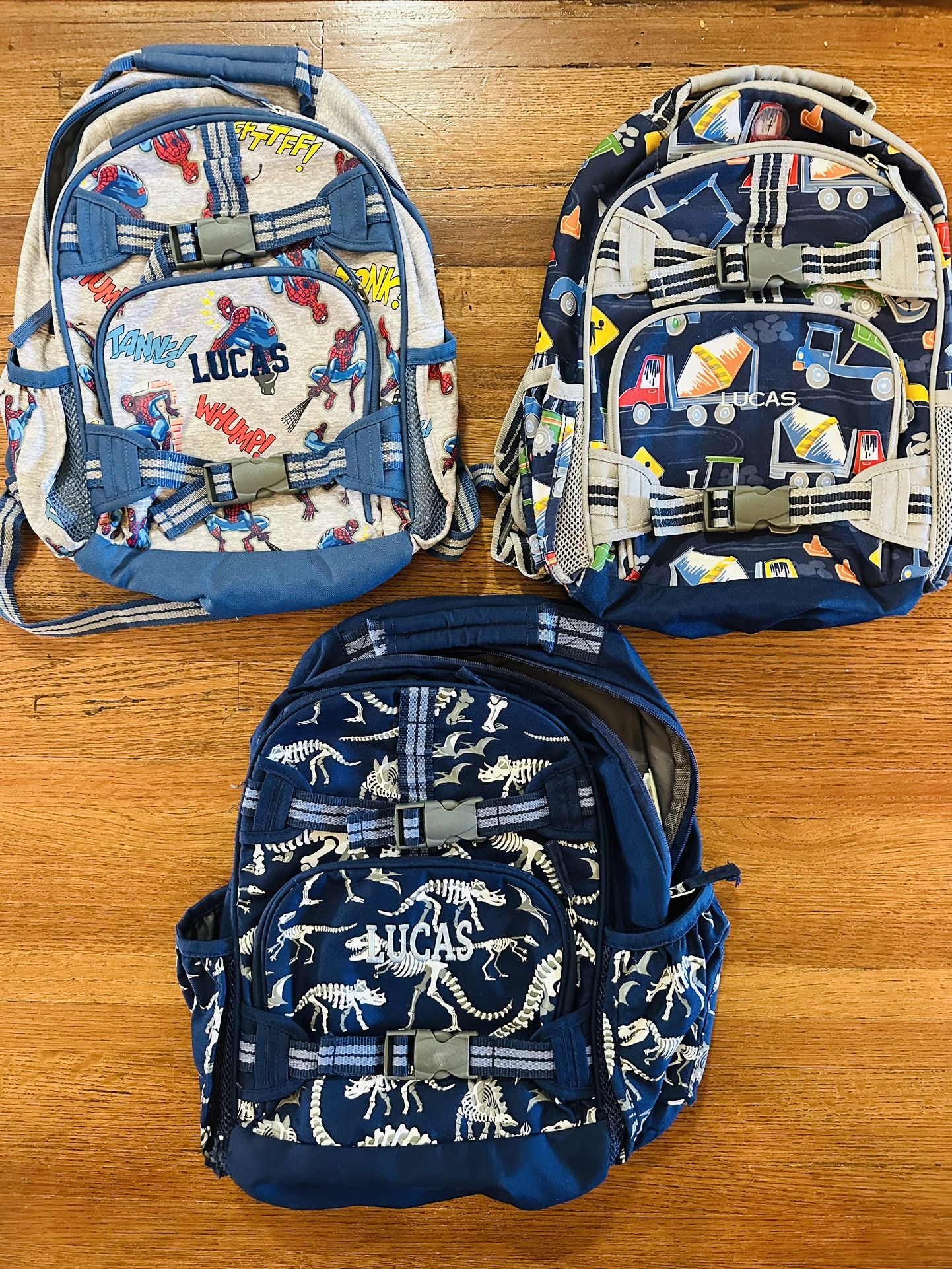 Pottery Barn “LUCAS” backpacks $20 each