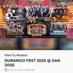 DURANGO FEST TICKETS