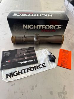 Nightforce nx8 4-32x50 f1
