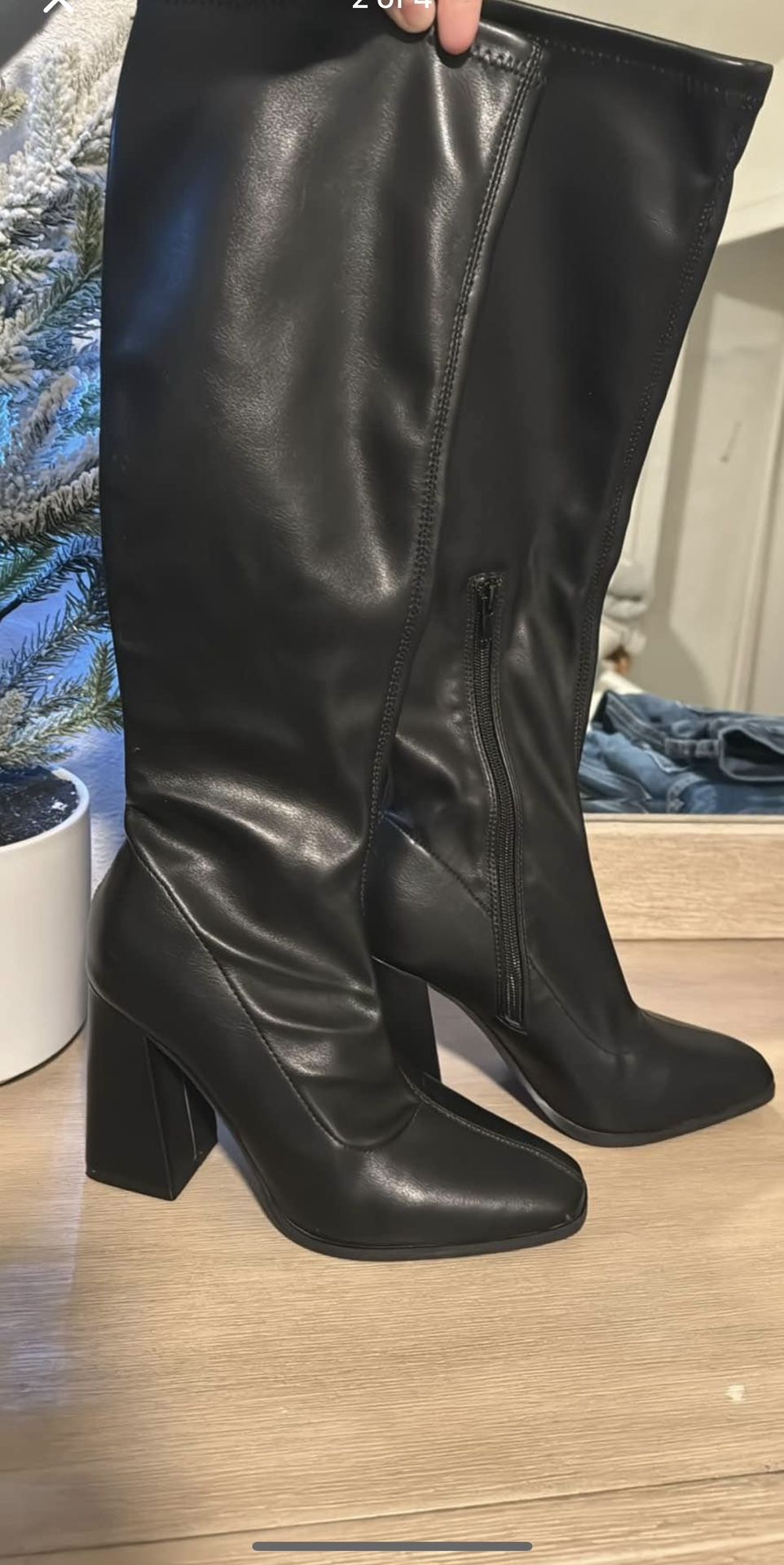 leather Boots