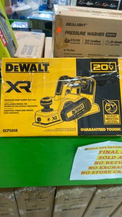 DeWalt 20V XR Brushless Hand Planer DCP580B