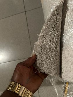 Brand New Plush Soft New Gray Carpet