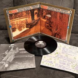 Vintage LP Vinyl Record Album George Harrison Dark Horse Gatefold W/poster 