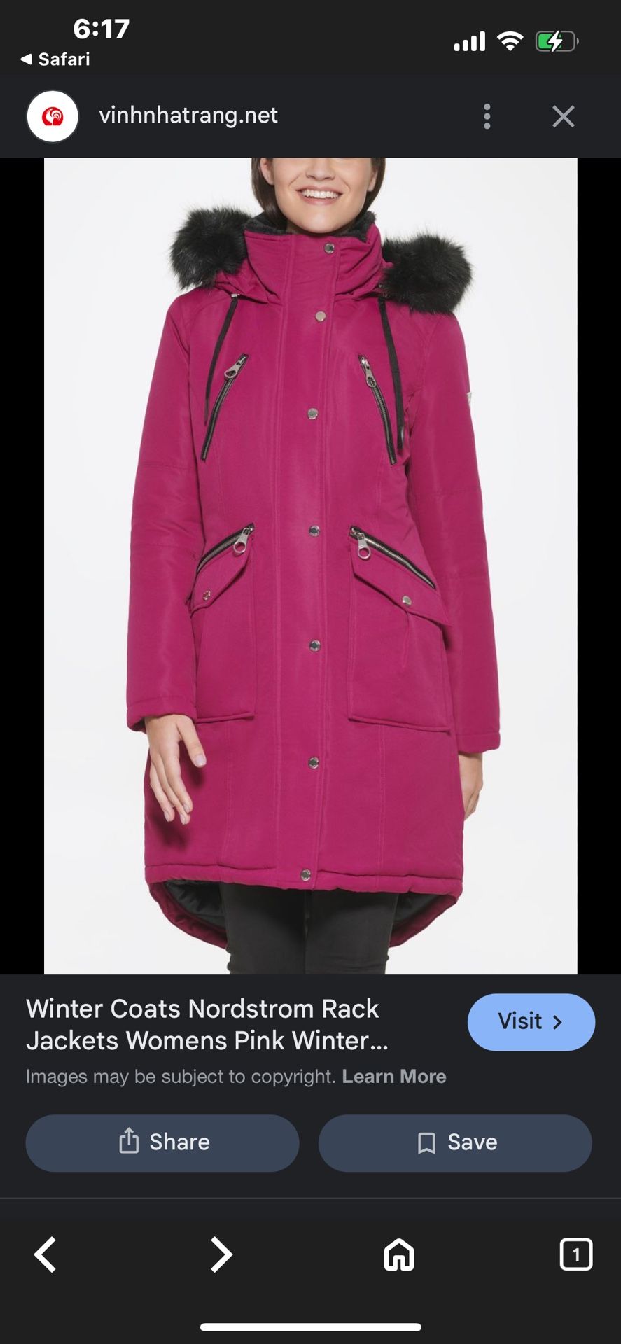 Brand New With Tags Guess Parka