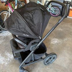 Nuna Mixx Stroller- Black Normal Wear 