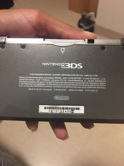 Black Nintendo 3DS