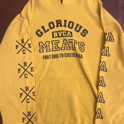 I Need Cash Quick! RVCA Hoodie Glorious Meats Matty Matheson 🆕- Best Offer Or Trade Can Have It Asap - You Really Really Really Want It - $35