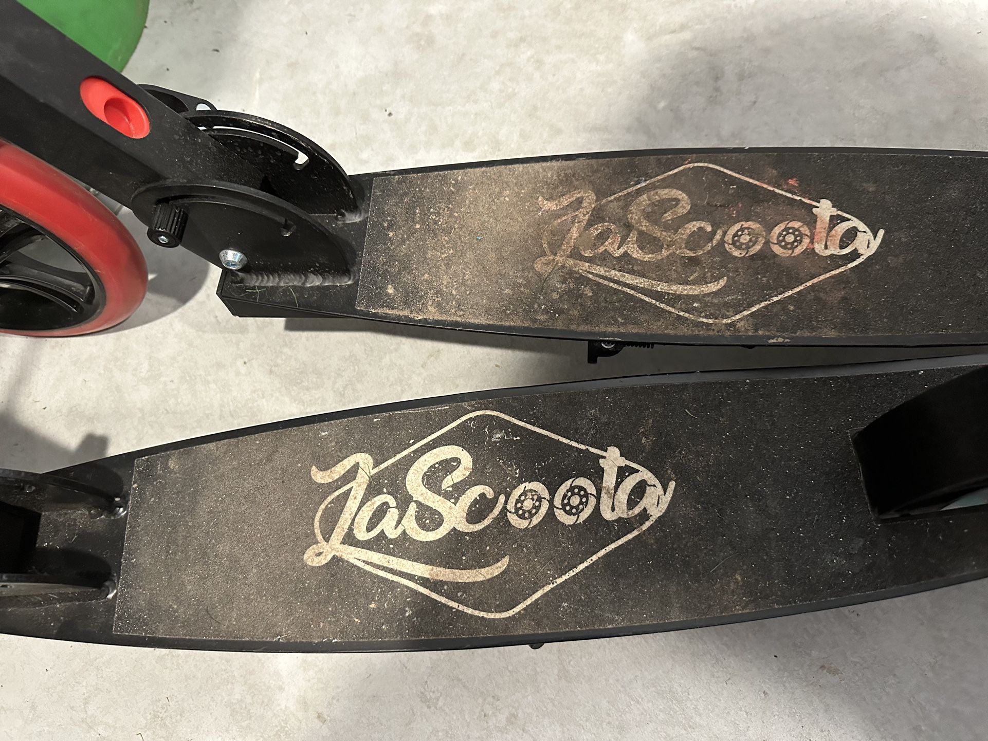 2 LaScoota Scooters