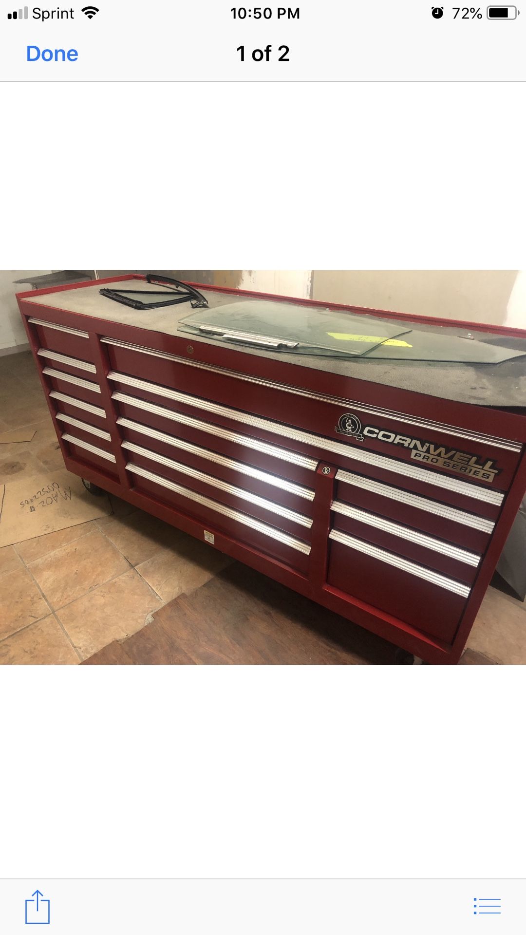 75inch Cornwall tool box