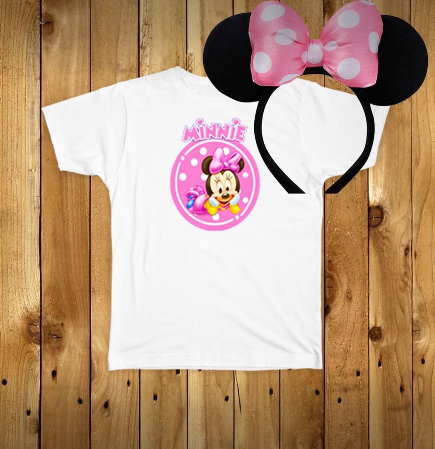 Minnie Mouse Shirt 3T Disney Shirt And Ears