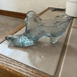 Collectible Fenton Glass Shoe 