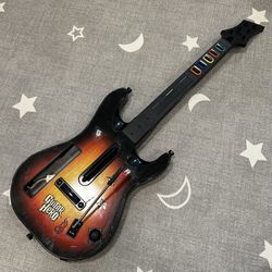 Nintendo Wii Guitar Hero Controller Damaged
