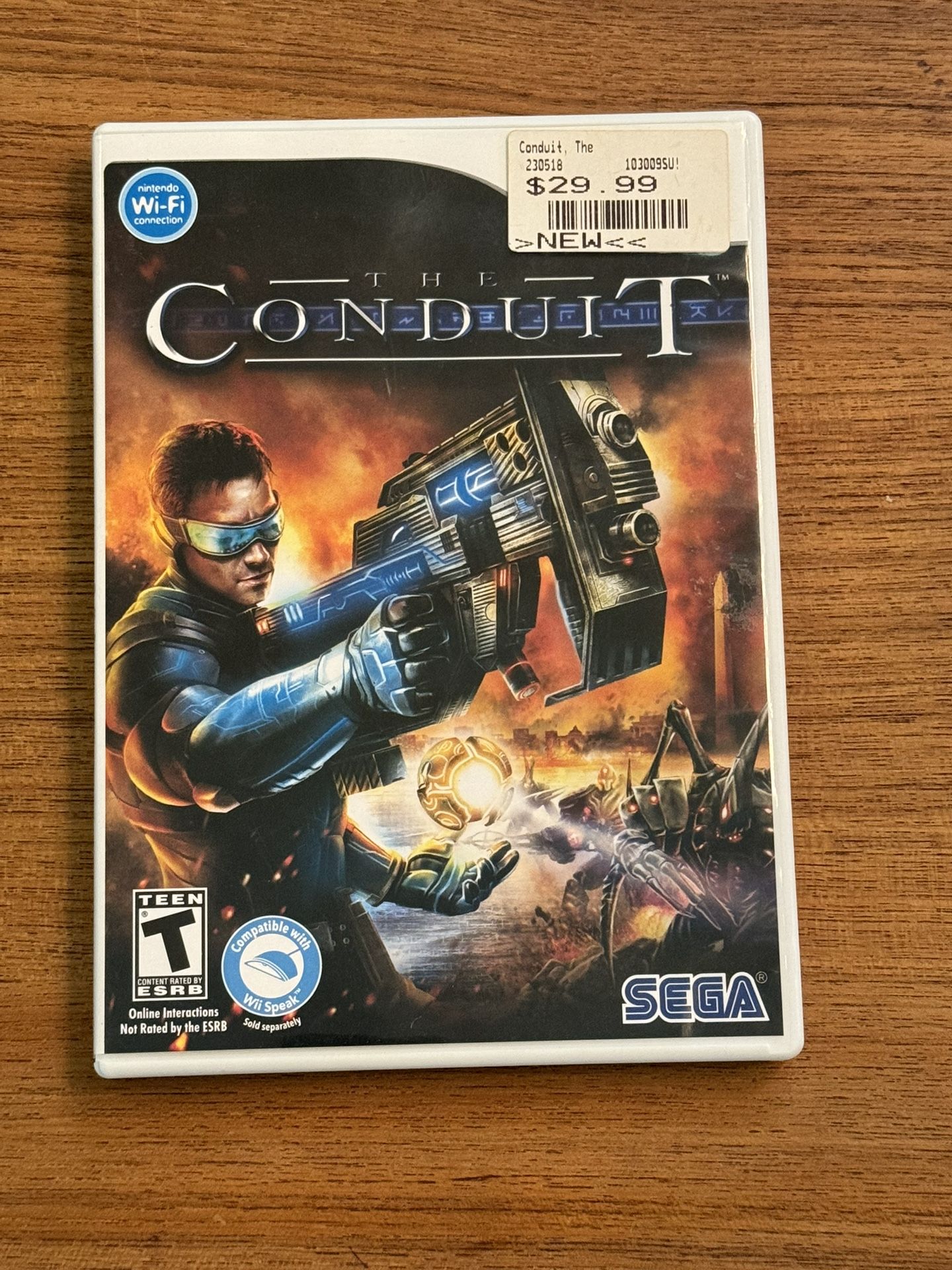 The Conduit (Nintendo Wii, 2009) Complete Tested CIB RVL P RCJE CVR65022 Manual