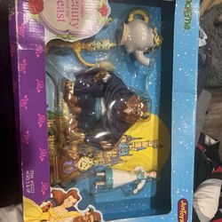 Just Toys Bend-ems Beauty And The Beast Disney Set