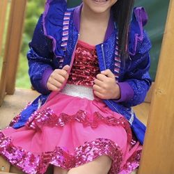 Girls jojo Siwa Peplum Bomber Jacket Size 5