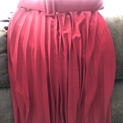 Size Medium -Red And Cherry Red Skirts From Mexico( Saleing Separate )