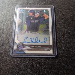 2018 1st Bowman Autograph 