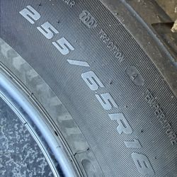 255/65/18 MasterCraft (2 Tires) $60.00/ Both 