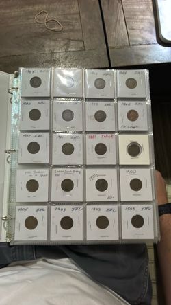Indian Head Cent Collection in Binder