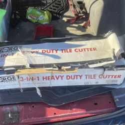 Tile Cutter