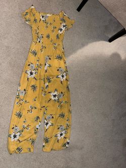 Floral Jumpsuit 