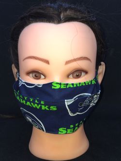 NFL HANDMADE FACE MASKS WASHABLE. USEABLE.