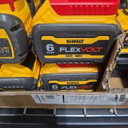 DeWalt batteries 6  hours