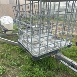 Metal Pallet Cage For Plastic Bladders