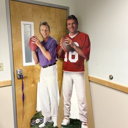 2 Joe Montana Vintage Displays! 