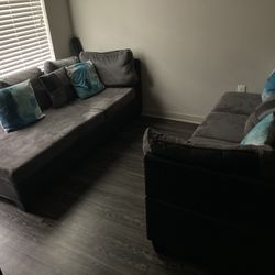 Grey Sectional Couch
