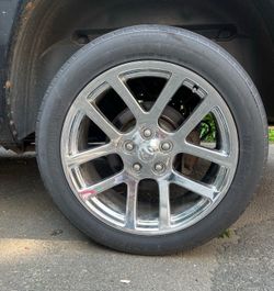 Dodge Ram SRT 22” Chrome wheels