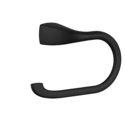Gerber Gilde Wall Mounted Towel Ring in Satin Black