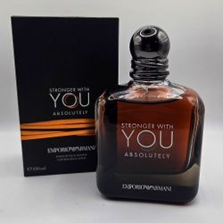 Emporio Armani Stronger With You Absolutely 3.4oz Eau de Parfum – New in Box