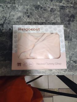 Heated tummy wrap