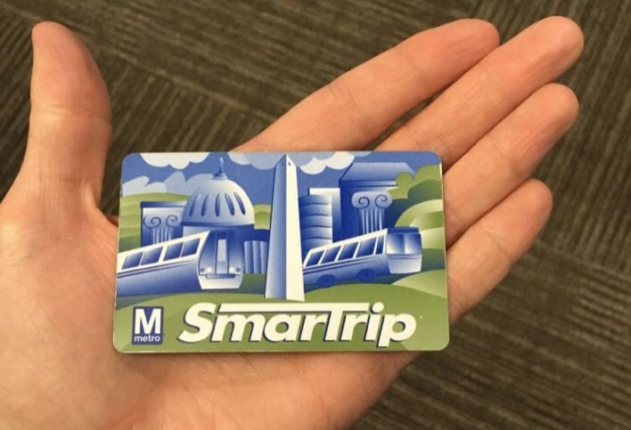 DC Smartrip metro card $377 value for $300