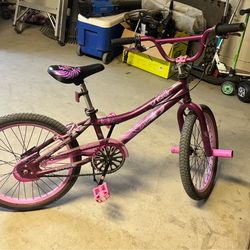 Purple bike