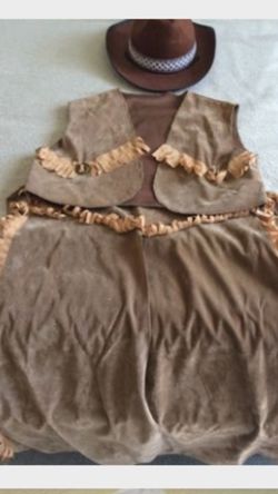 Cowboy costume size 6-10