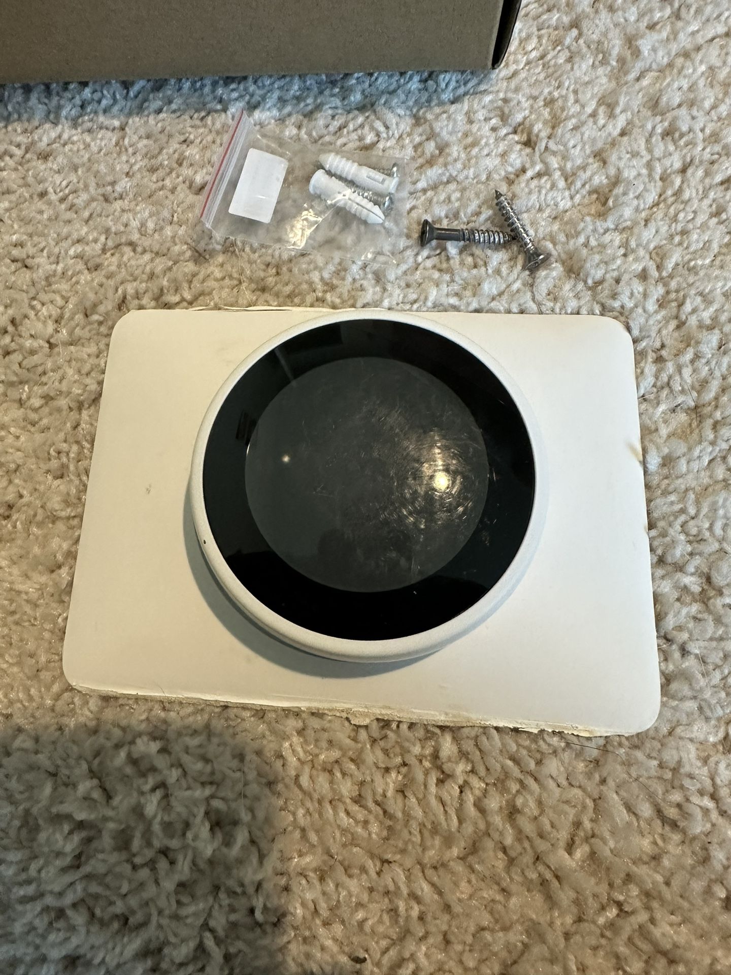 Google Nest 3rd Gen Smart Learning Thermostat - Stainless Steel A0013