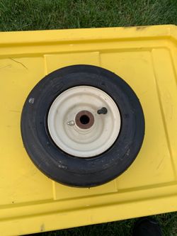 Zero turn front tire and rim 11x4.00-5