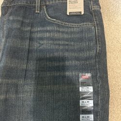 559 levi’s blue jeans new with tags 46x30