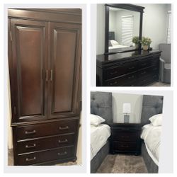High Quality Furniture Set , Dresser Armoire Night Stand 