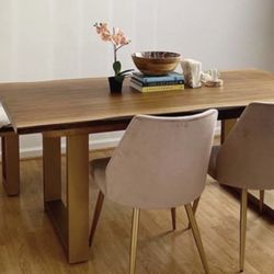 Live Edge Dining Table 