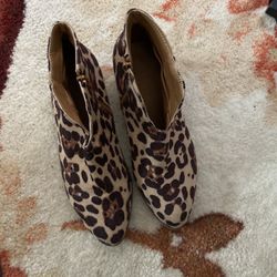 Leopard Short Boot