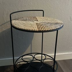 Round bar cart