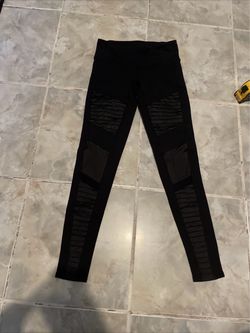 Alo Leggings Women’s XXS High Waist Moto Mesh Panel Compression Gym