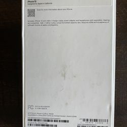 New iPhone 15 (256 GB) (Blue)- Unused , With Box