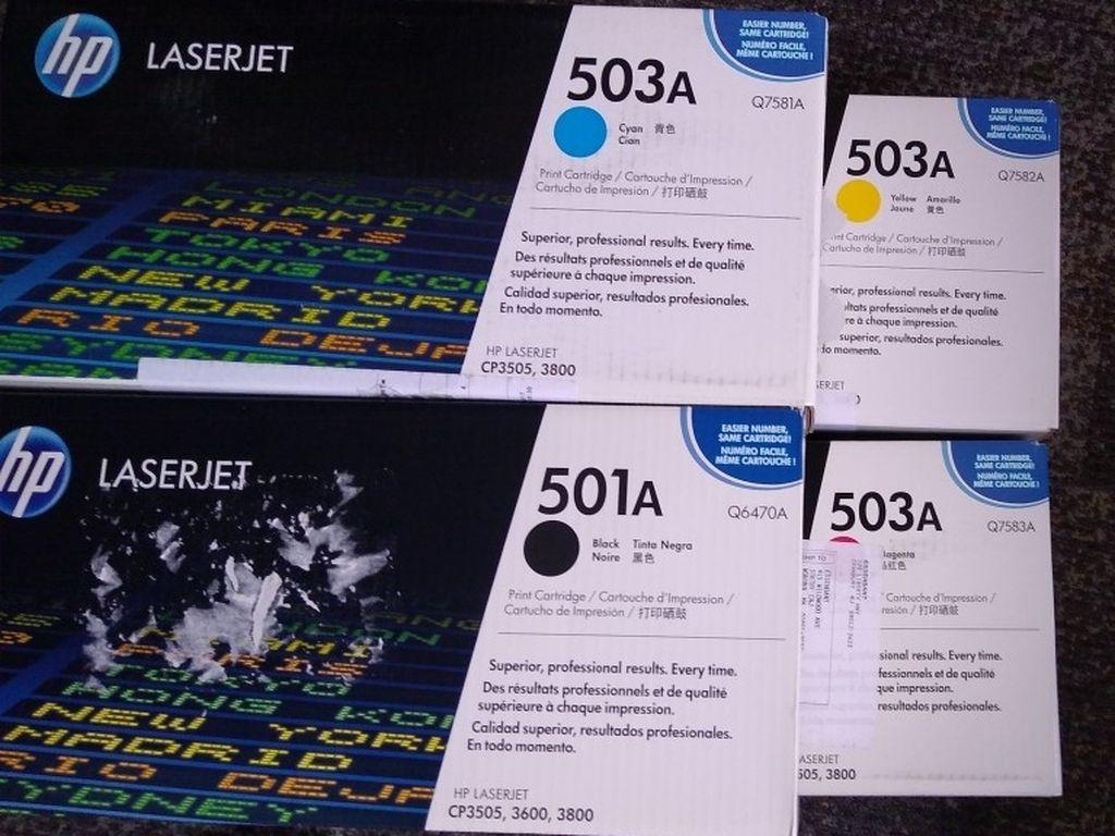 HP Genuine LaserJet Toner Cartridges